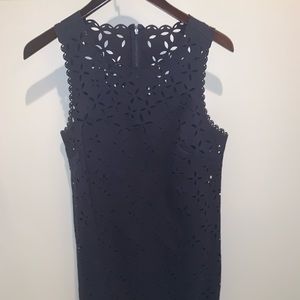 J. Crew Navy Cutout Dress